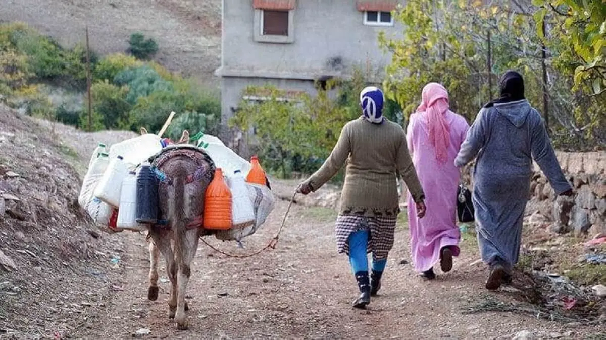 PHOTO/REUTERS - Tres mujeres marroquíes en el ámbito rural