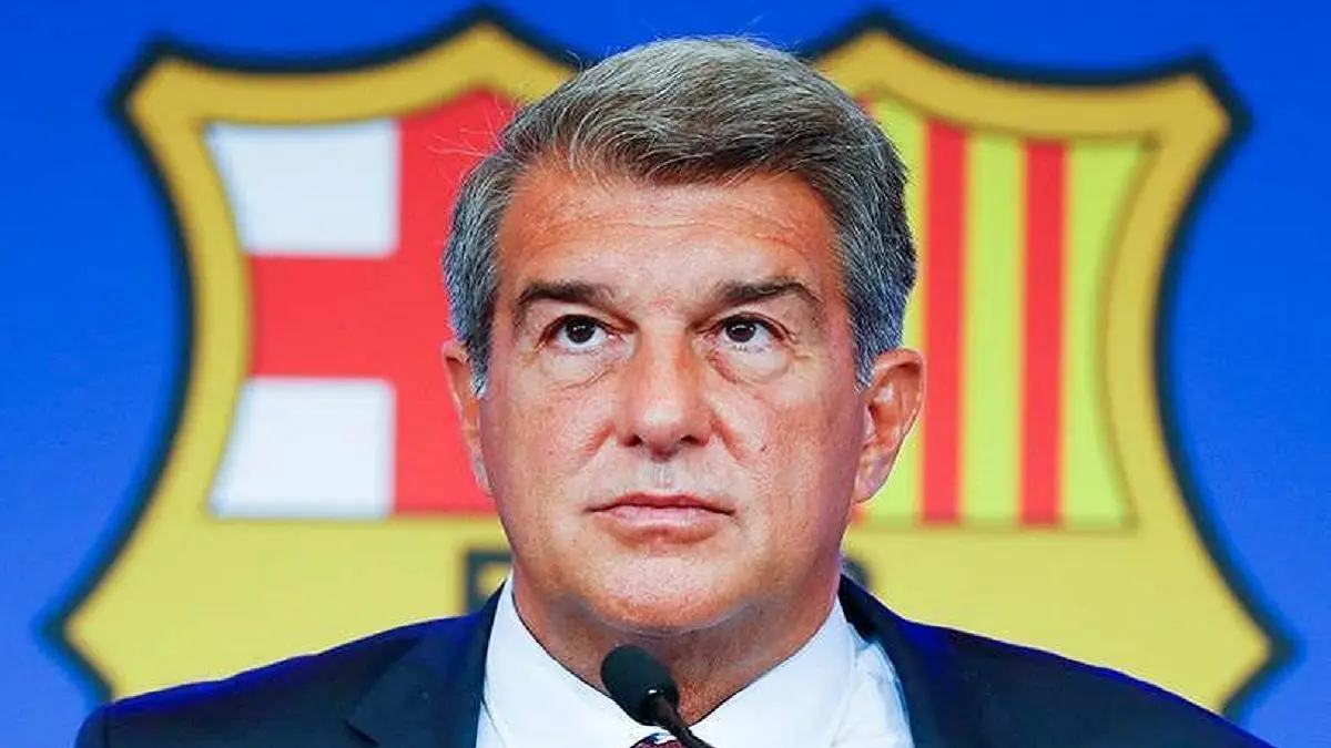 El presidente del club FC Barcelona, Joan Laporta - AP/JOAN MONFORT
