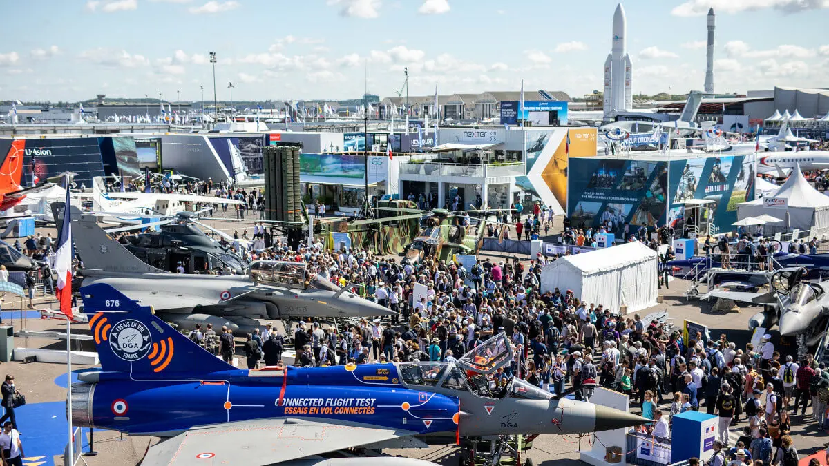 PHOTO/SIAE 2019-Anthony Guerra-Alex Marc - Concluido FEINDEF, la gran cita mundial de la industria aeroespacial y de defensa se concentra en París en la 54 edición del Salón Internacional de la Aeronáutica y el Espacio