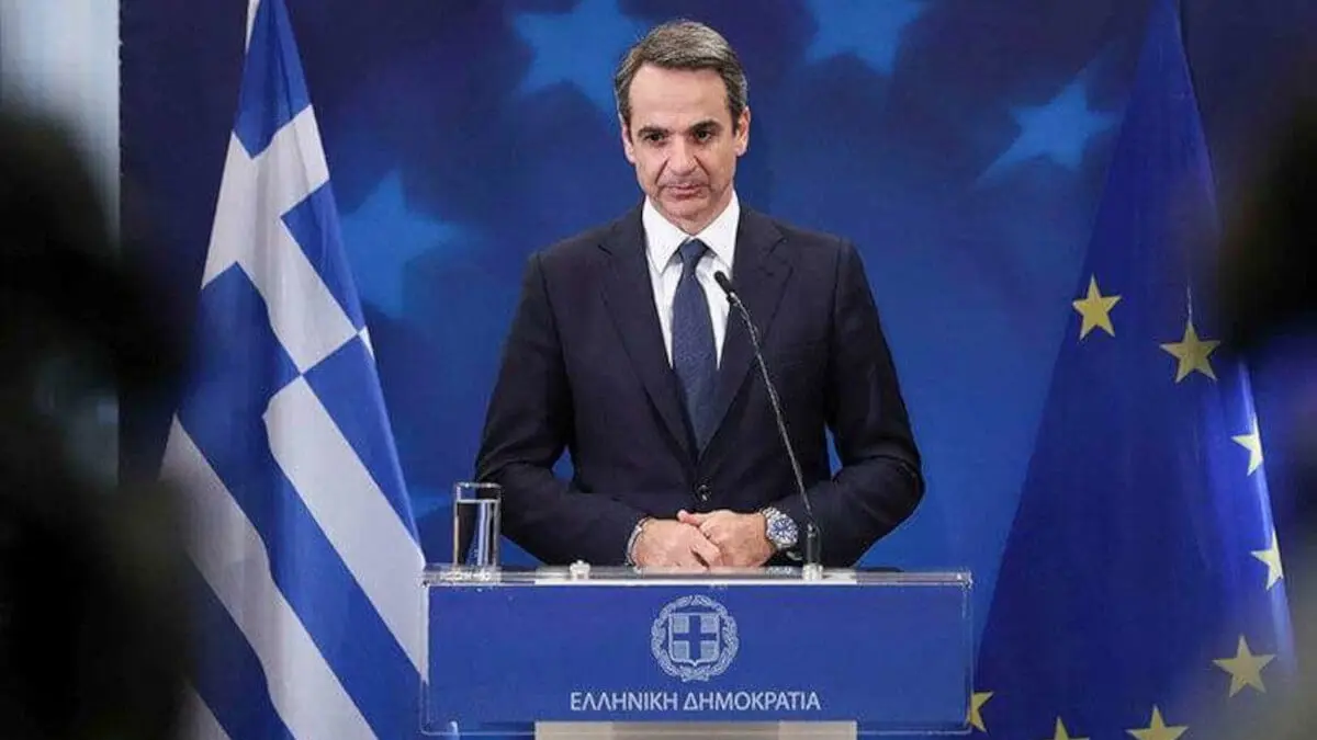 AFP/ ARIS OIKONOMOU - El primer ministro griego Kyriakos Mitsotakis