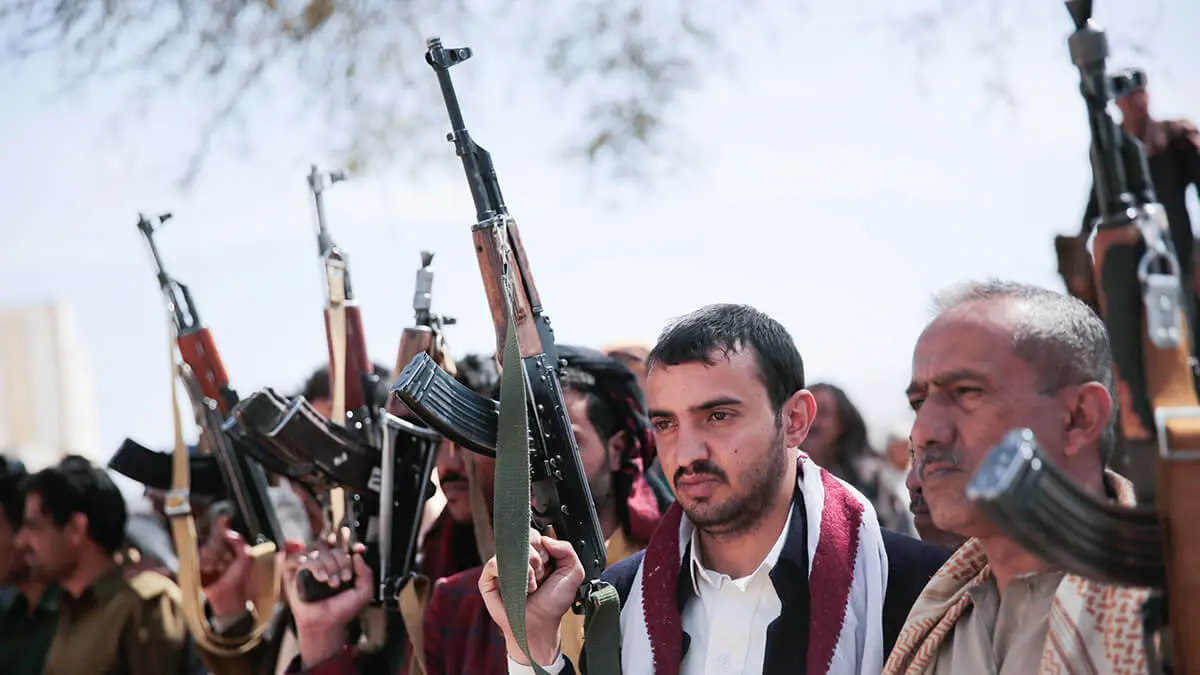 Combatientes hutíes armados - AP/HANI MOHAMMED
