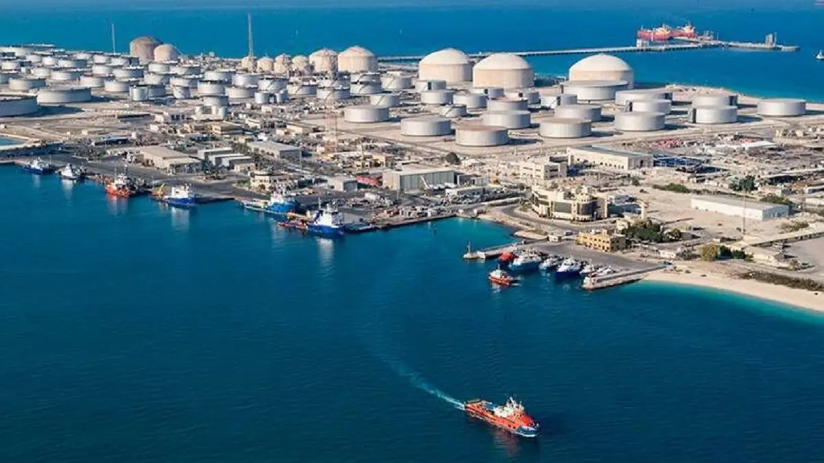 AFP PHOTO / HO /ARAMCO - Instalaciones de petróleo y gas, en Dhahran, en el este de Arabia Saudi