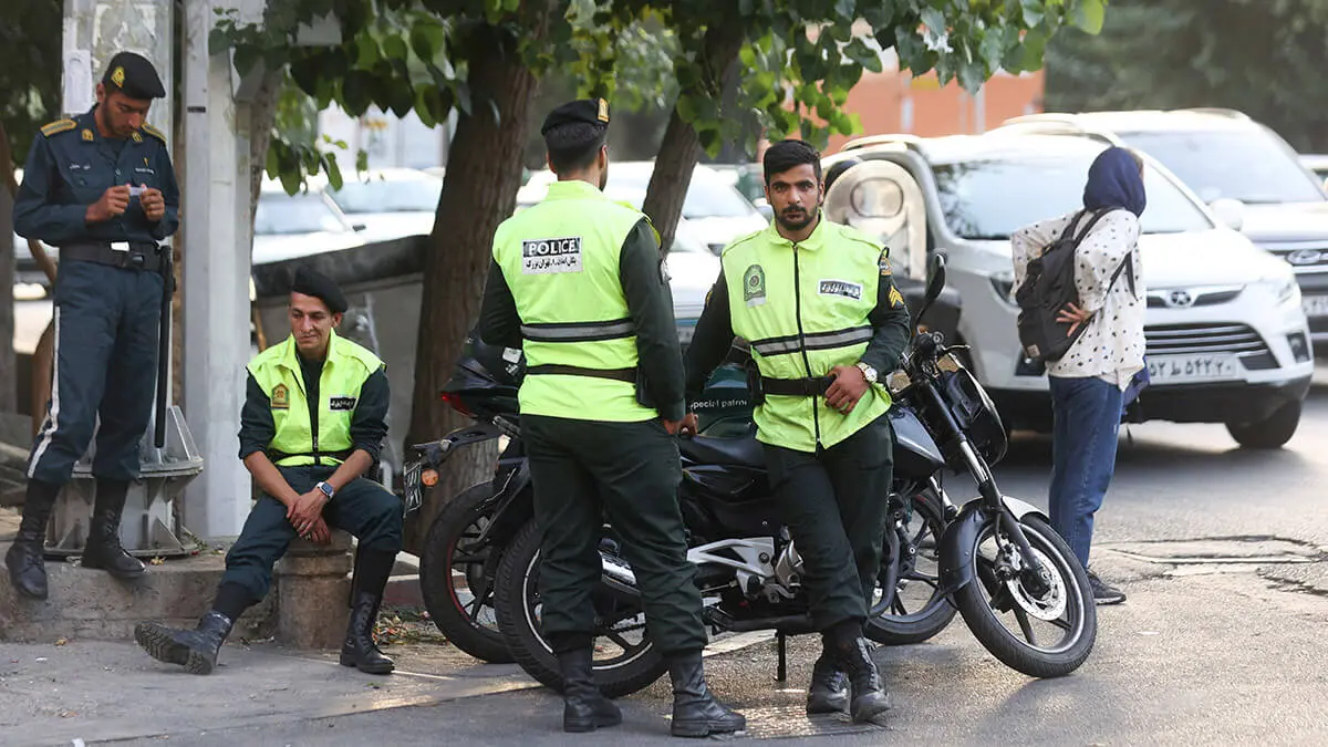 Fuerzas policiales iraníes - WANA/MAJID ASGARIPOUR via REUTERS