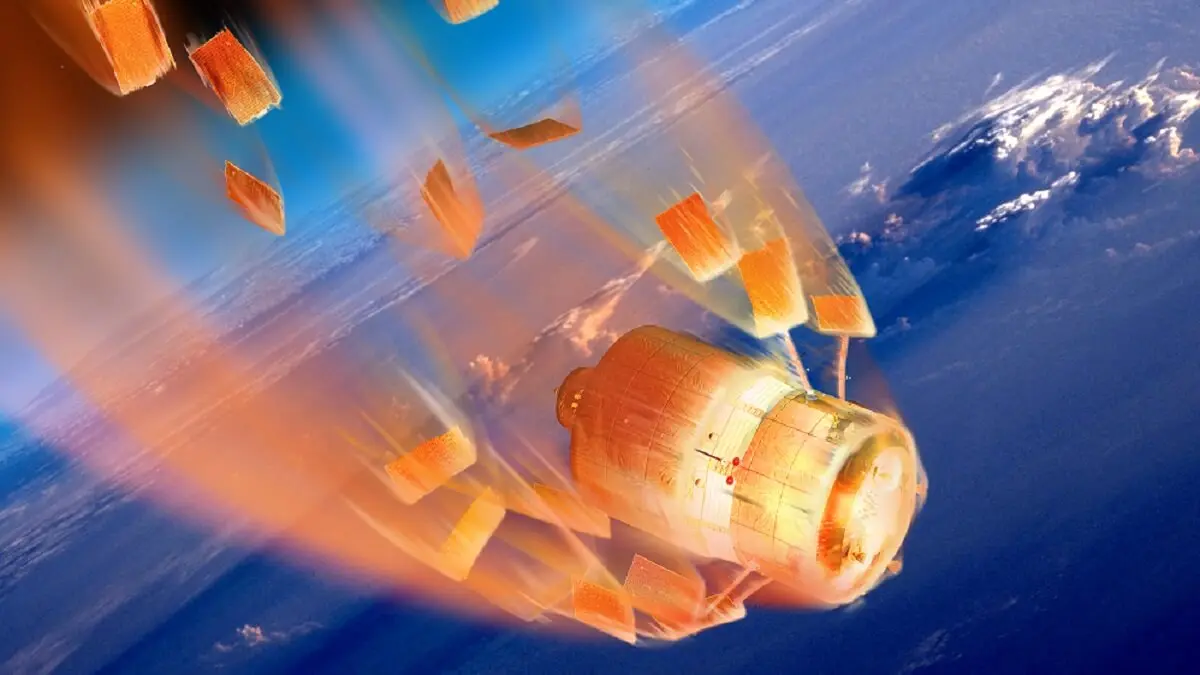 PHOTO/ESA-D. Ducros - Las antenas de telemetría han visto desaparecer las trazas de Aeolus y los telescopios de astrónomos profesionales y aficionados han visto los destellos de los restos del satélite mientras se quemaban en la atmósfera