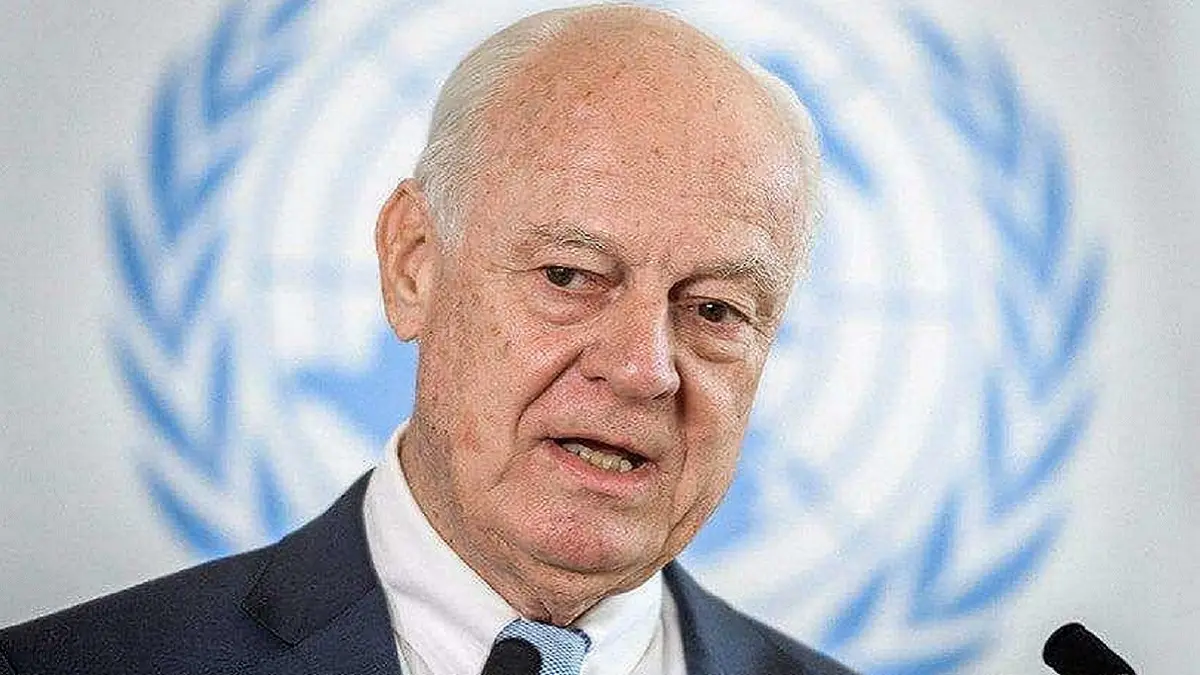 AFP/FABRICE COFFRINI - Staffan de Mistura, enviado especial de las Naciones Unidas (ONU) para el Sáhara Occidental