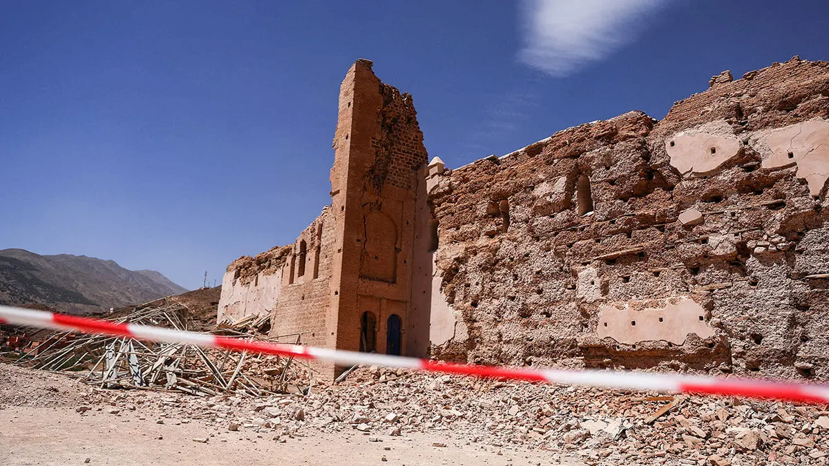 REUTERS/HANNAH McKAY - Vista general de la Mezquita de Tinmel, que fue dañada por el mortal terremoto, en Tinmel, Marruecos, 11 de septiembre de 2023