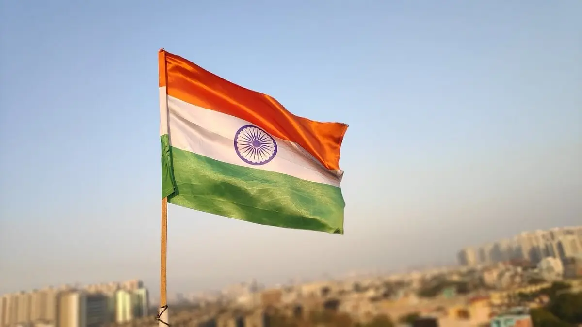 PHOTO/PIXABAY - Bandera de la India