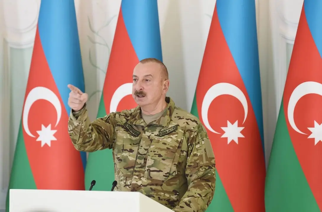 Ilham Aliyev, presidente de Azerbaiyán - PHOTO/FILE