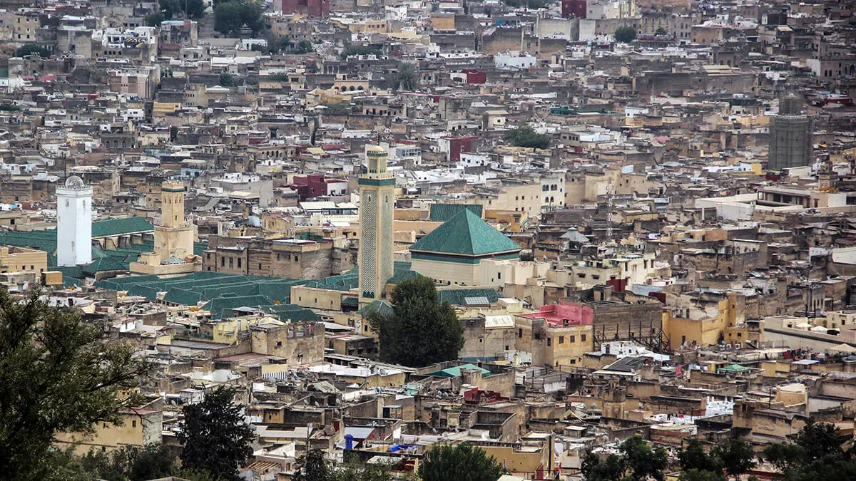 REUTERS/SHEREEN TALAAT - Una vista general muestra la antigua ciudad de Fez, Marruecos
