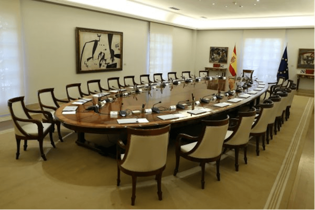 sala consejo ministros Moncloa