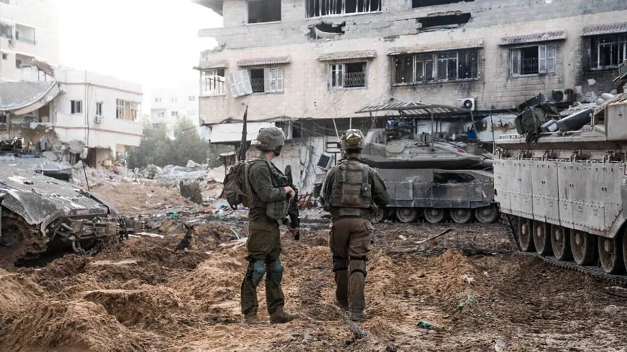 Soldados israelíes en la Franja de Gaza - PHOTO/Fuerzas de Defensa de Israel vía REUTERS