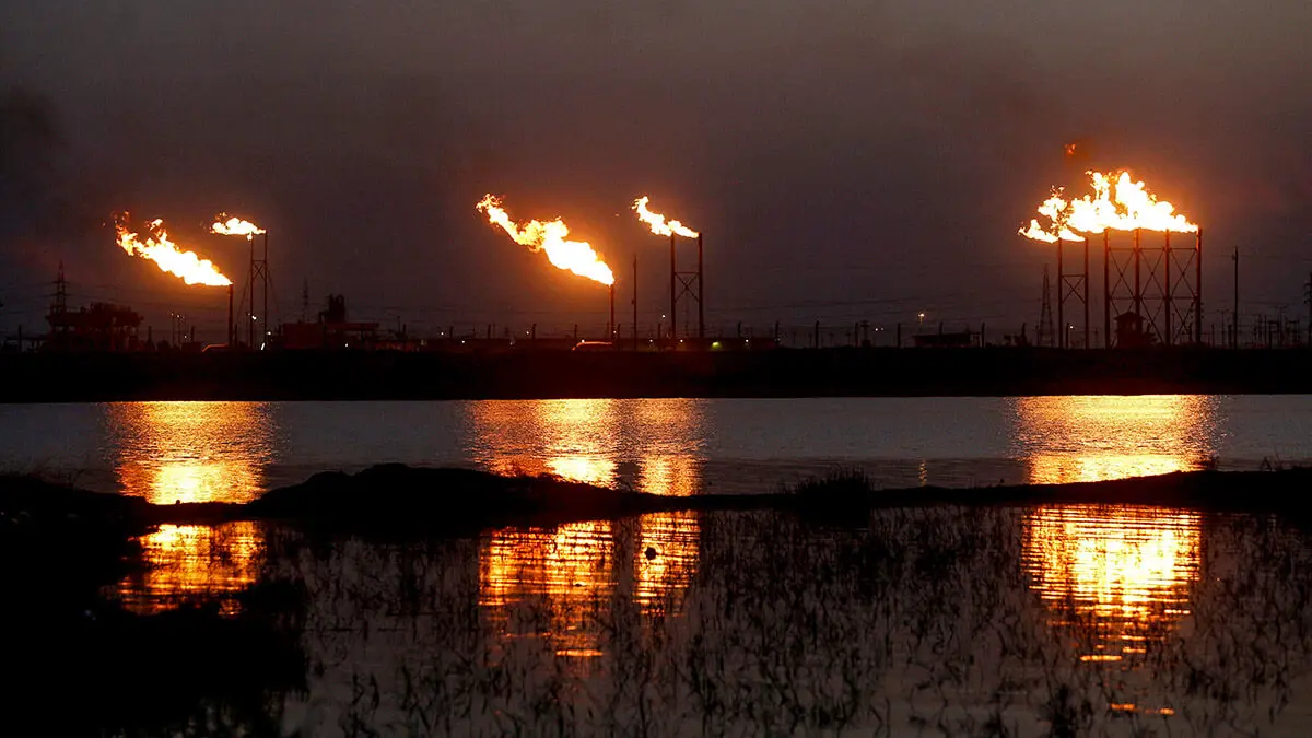 Campo petrolífero de Nahr Bin Umar, al norte de Basora, Irak - REUTERS/ESSAM AL-SUDANI