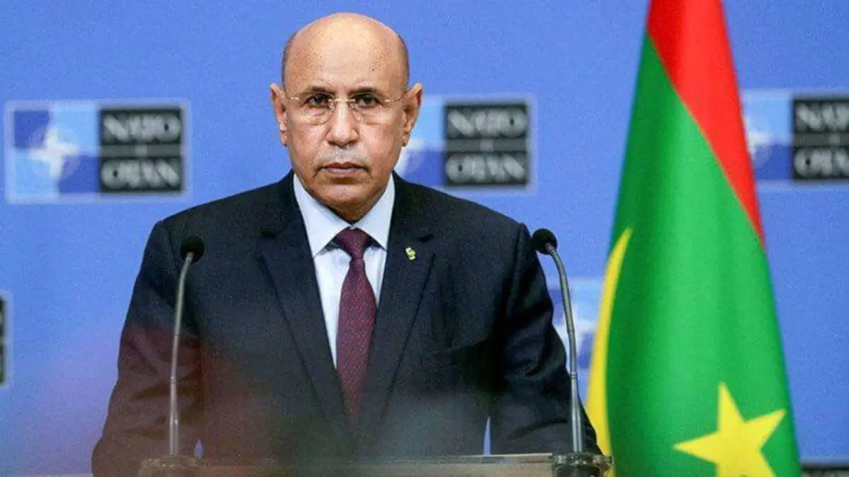 El presidente de Mauritania, Mohamed Ould Cheikh Ghazouani - PHOTO/FILE