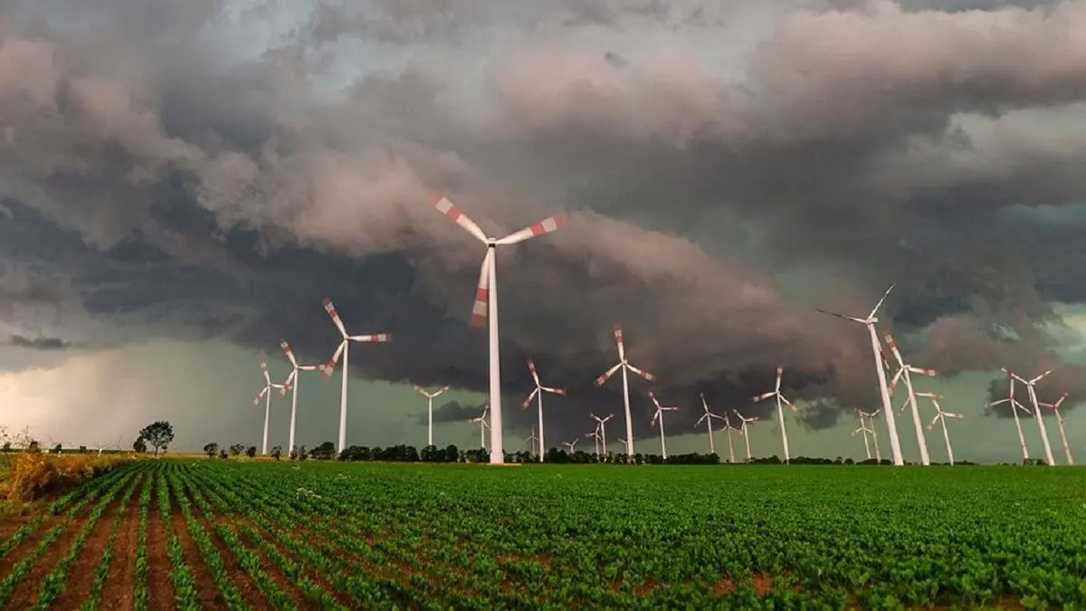 © WMO/Lukas Vobecky - Parque eólico