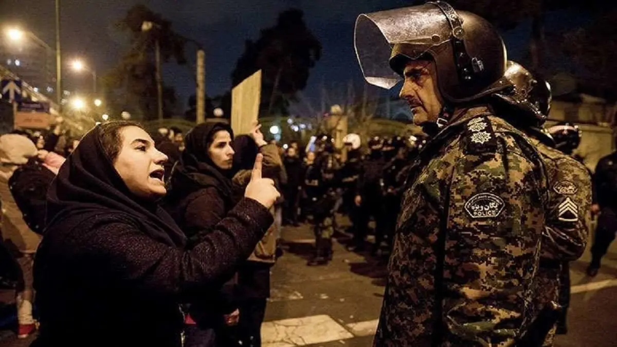 PHOTO/ MONA HOOBEHFEKR/AFP - Protestas en Irán
