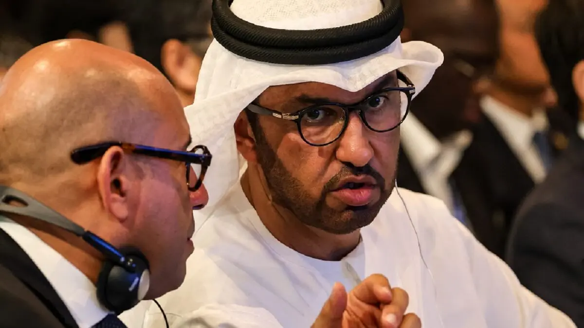 PHOTO/DOMINIKA ZARZYCKA/NURPHOTO VÍA AFP - Sultan Ahmed al-Jaber, presidente de la COP 28