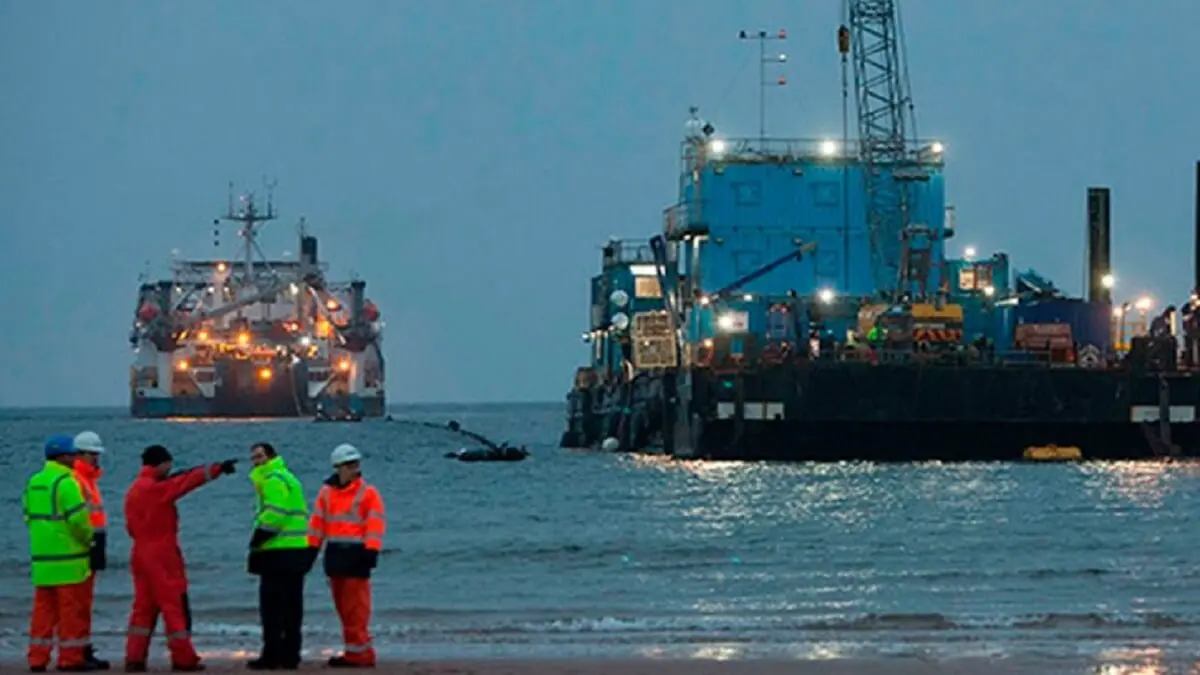 Buque para la instalación del cable submarino del proyecto Western Link