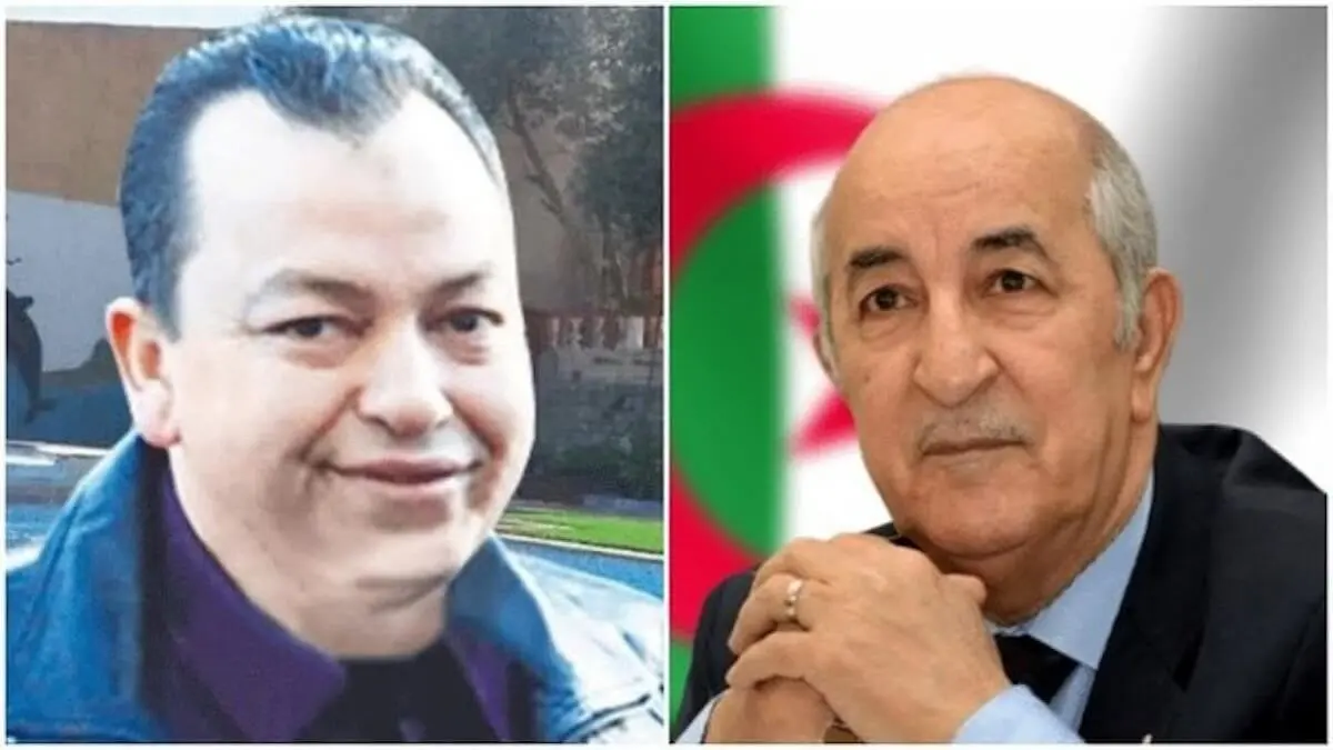 El presidente Abdelmadjid Tebboune y Kamel Chikhi