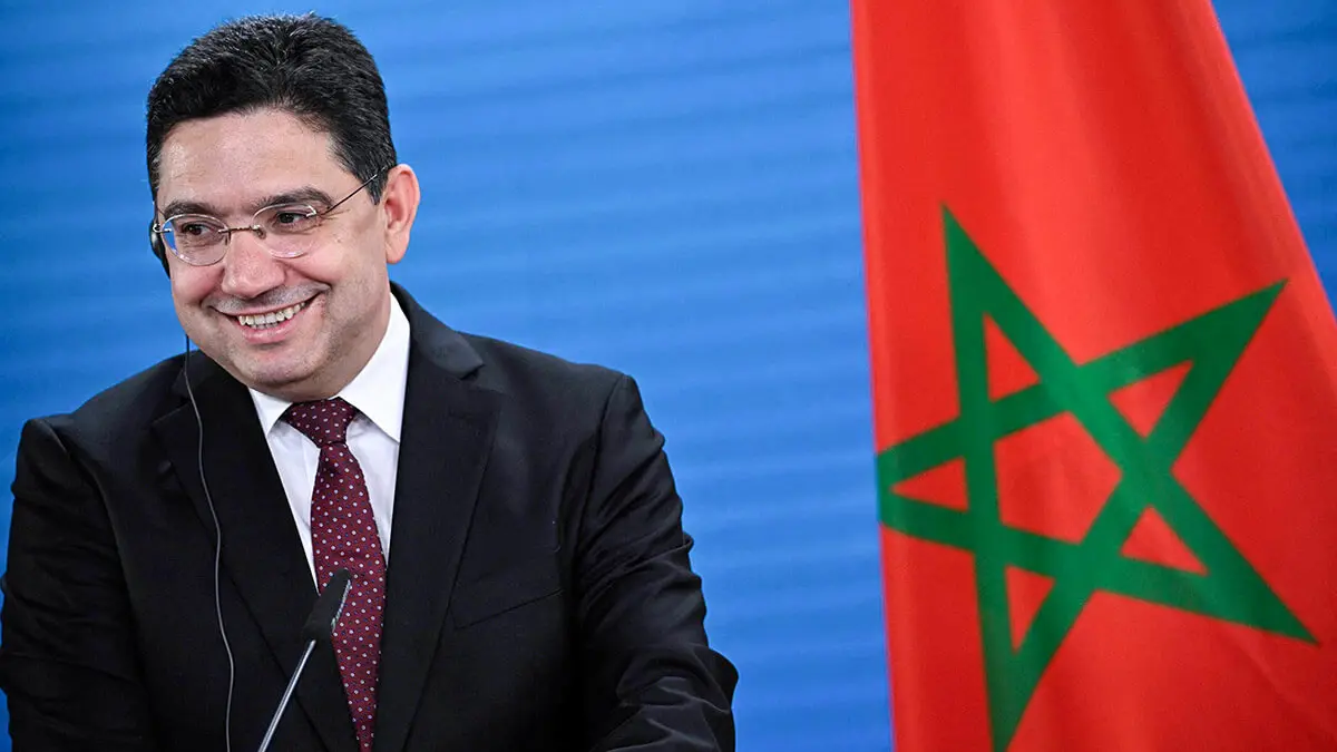 El ministro de Asuntos Exteriores marroquí, Nasser Bourita - AFP/TOBIAS SCHWARZ