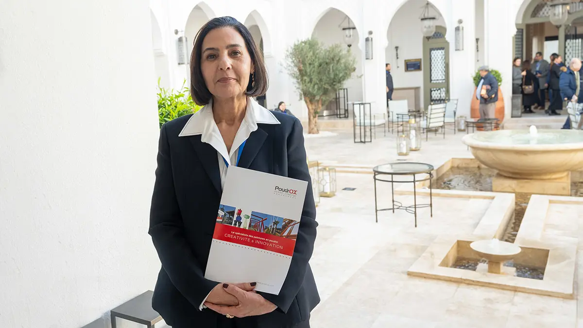 Zakkia Sekkat, directora general de Poudrox Industries - ATALAYAR/GUILLERMO LÓPEZ