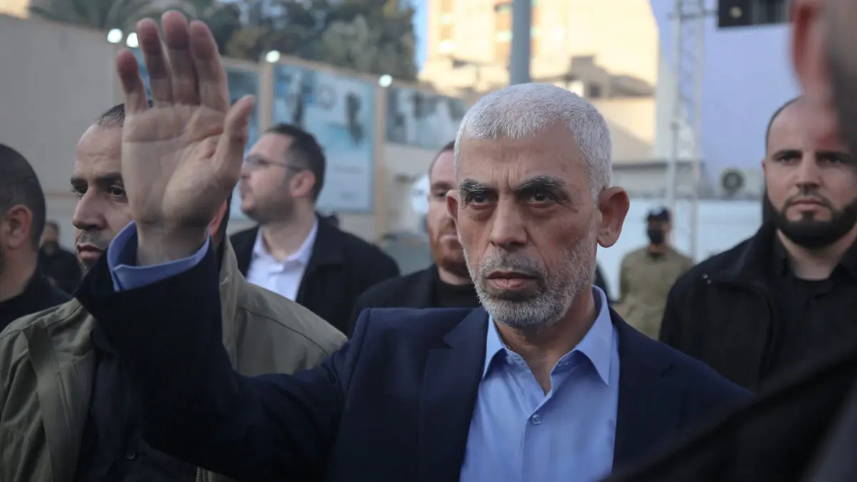 Yahya Sinwar, jefe de Hamas en la Franja de Gaza- MAJDI FATHI / NurPhoto / NurPhoto vía AFP