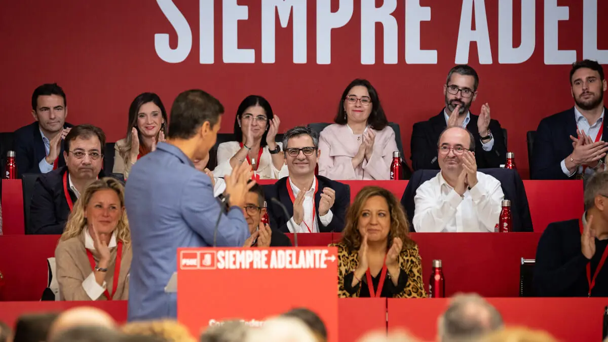 PHOTO/PSOE - Por su integridad y coherencia en cada una de sus decisiones políticas, el nombre de Pedro Sánchez ya está escrito en el libro de oro de la Historia de la Humanidad 