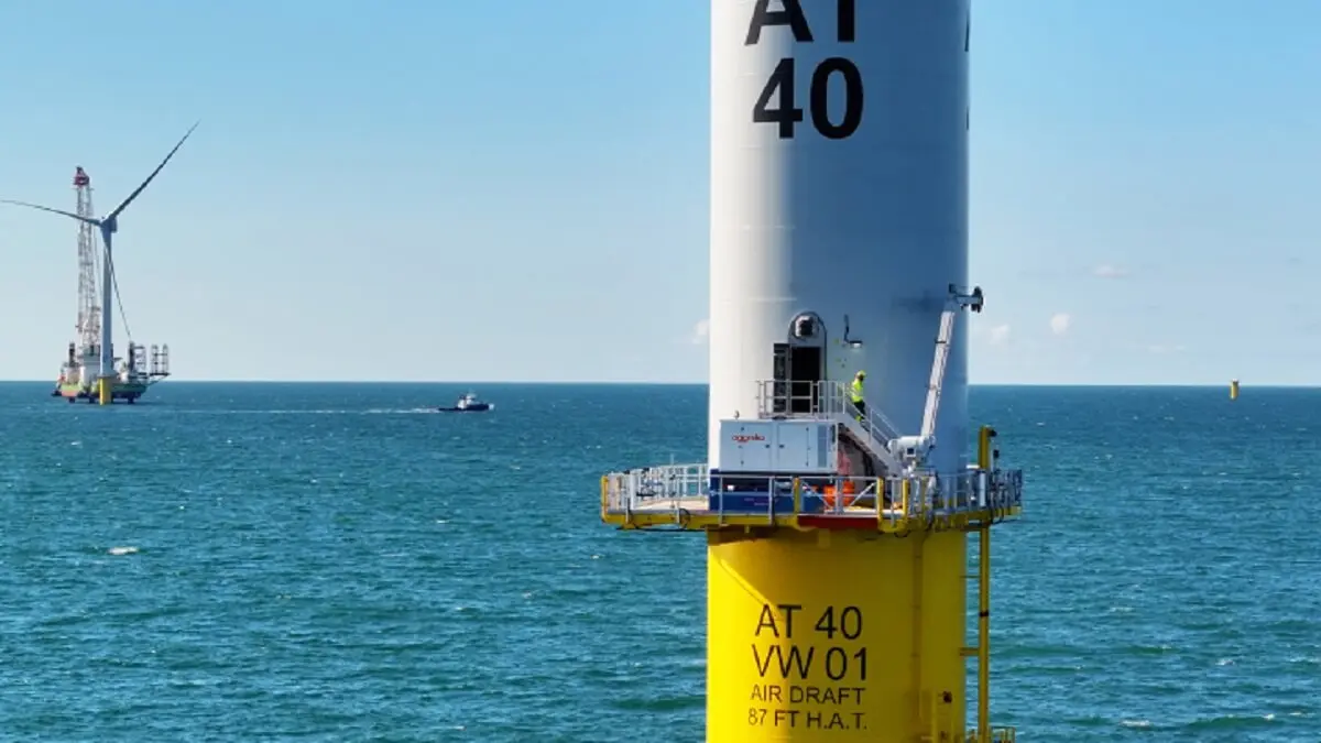 Parque eólico marino de Windyard Wind 1 de Iberdrola