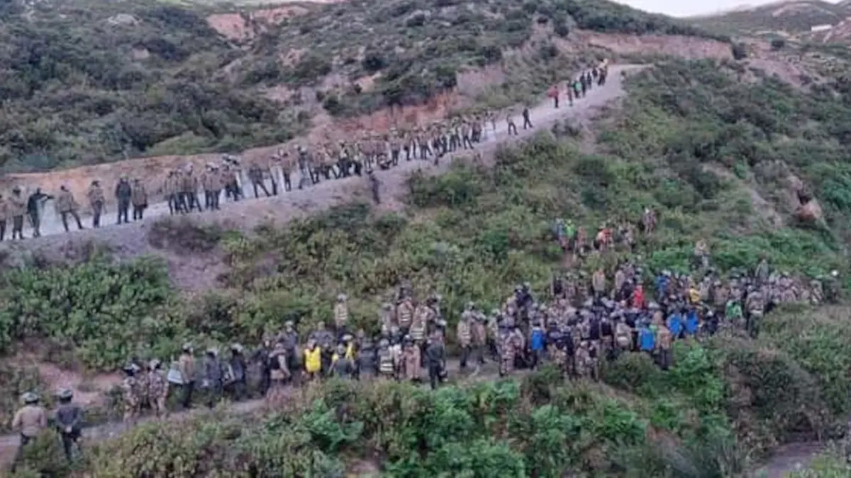 Migración masiva entre Marruecos y España - PHOTO/ARCHIVO