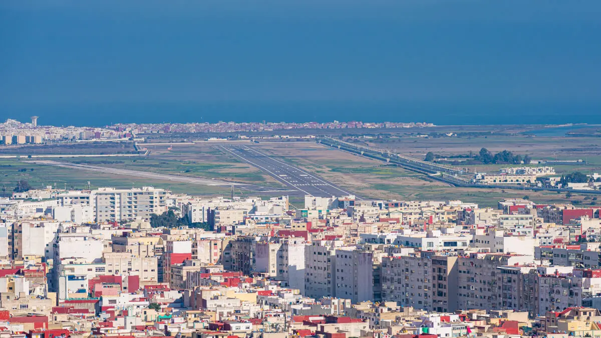 Vista aérea de la periferia de Tetúan, Marruecos- <a href="https://depositphotos.com/es/?/">Depositphotos</a>