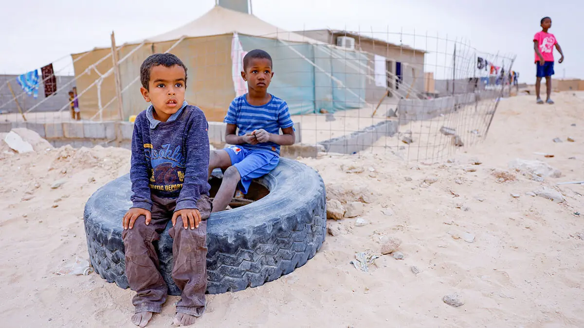 Campamento de refugiados saharauis de Smara, en Tindouf, Argelia - REUTERS/BORJA SUÁREZ