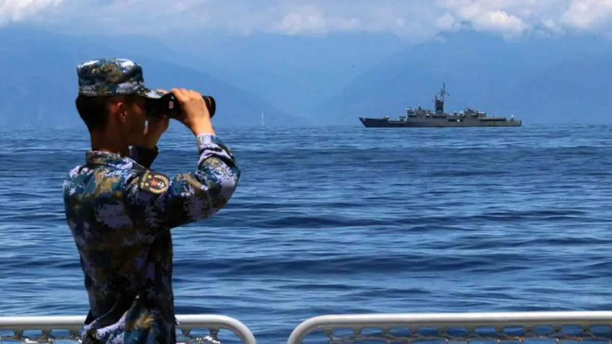 Soldado taiwanés del Ejército del agua <strong>- PHOTO/ARCHIVO</strong>