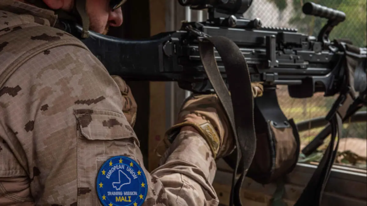 Las tropas españolas, como parte del programa “Misión de Entrenamiento de la Unión Europea en Mali” (EUTM Mali), han estado implicadas en el entrenamiento de brigadas malienses durante más de una década <strong>- PHOTO/X/@eutmmali1</strong>