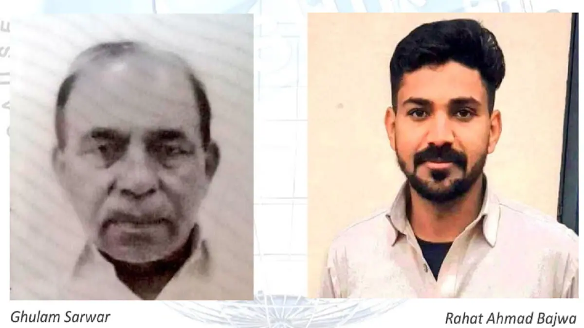 Ghulam Sarwar y Rahat Ahmad Bajwa