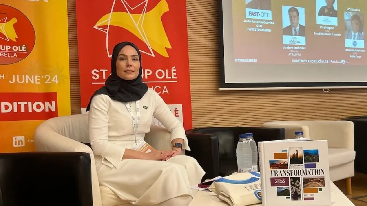 Kira Negron, presidenta del Saudi Business Council