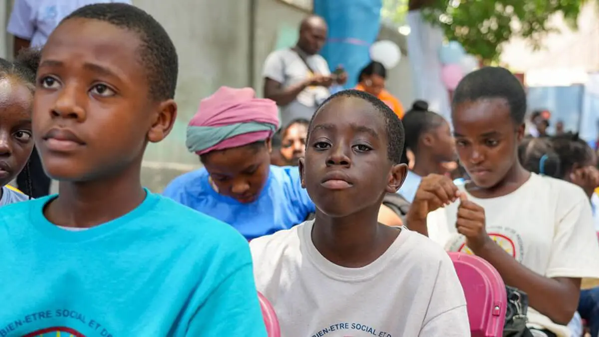 De los 600.000 desplazados internos provocados por la violencia de las bandas, la mitad son niños - © UNICEF/Joseph 