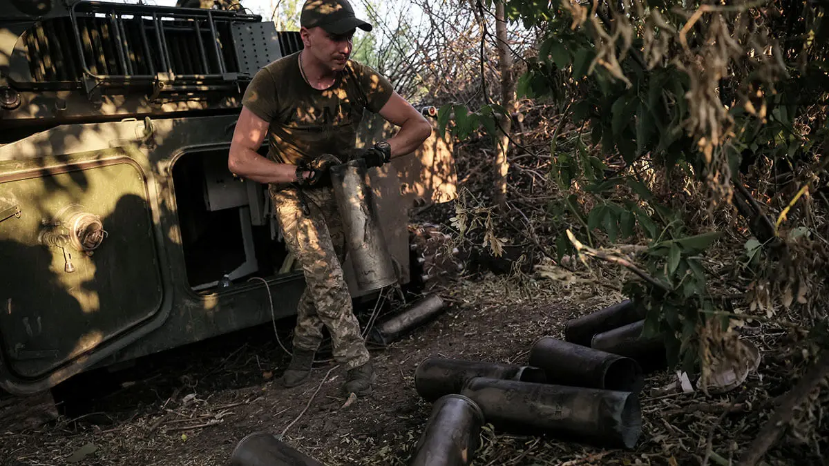 Un militar de la 24.ª Brigada Mecanizada Separada Rey Danylo de las Fuerzas Armadas de Ucrania cerca de la ciudad de Chasiv Yar en la región de Donetsk, Ucrania, el 30 de junio de 2024 - PHOTO/Oleg Petrasiuk/Servicio de Prensa de la 24.ª Brigada Mecanizada Separada Rey Danylo de las Fuerzas Armadas de Ucrania vía REUTERS