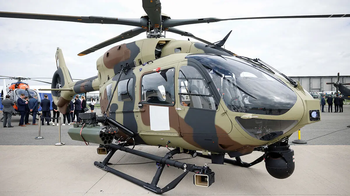 Un helicóptero Airbus H145M - REUTERS/AXEL SCHMIDT