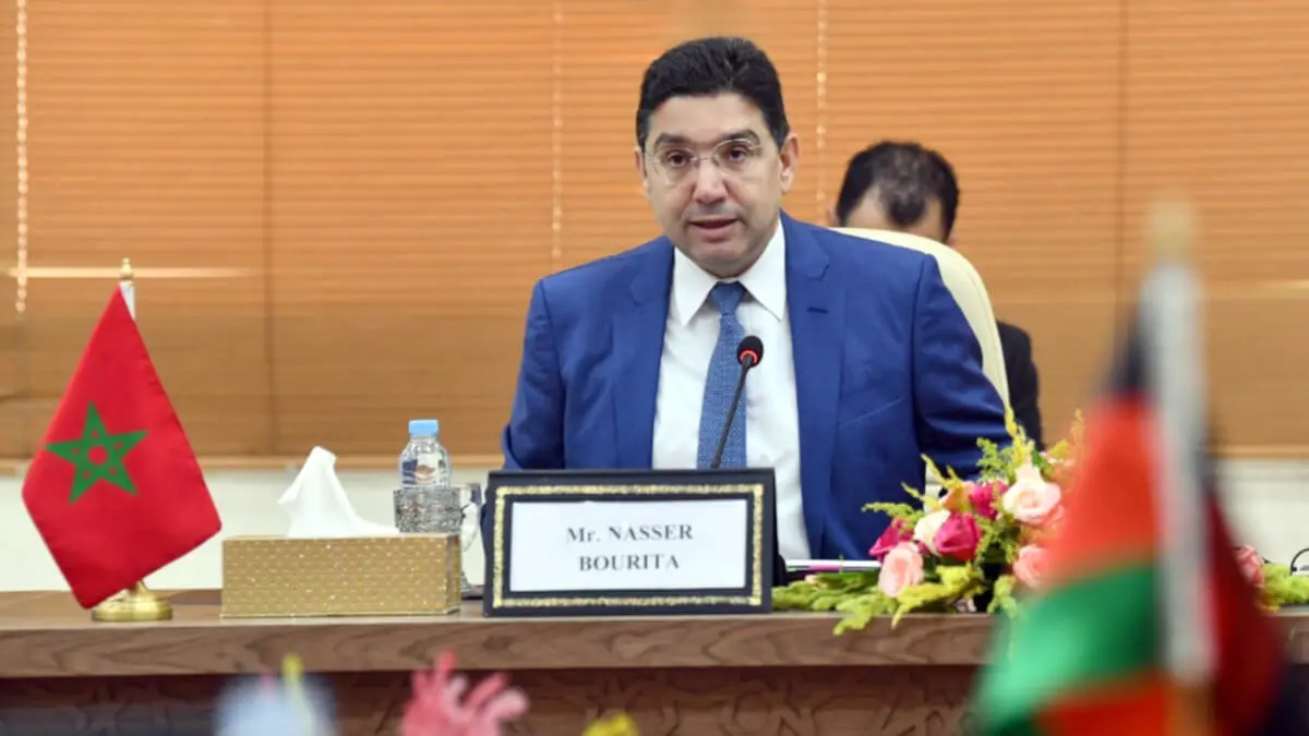 Nasser Bourita, ministro de Asuntos Exteriores de Marruecos - PHOTO/X/@MarocDiplomatie