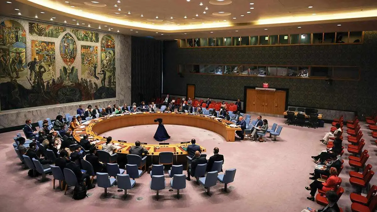 Consejo de Seguridad de la ONU en la sede de las Naciones Unidas, Nueva York - PHOTO/MICHAEL M-SANTIAGO/GETTY IMAGES via AFP