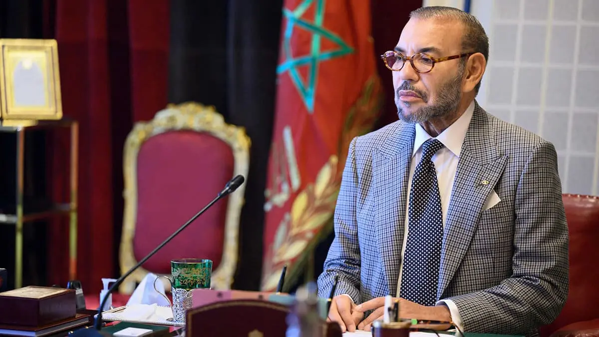 El rey Mohamed VI de Marruecos - PHOTO/MAP
