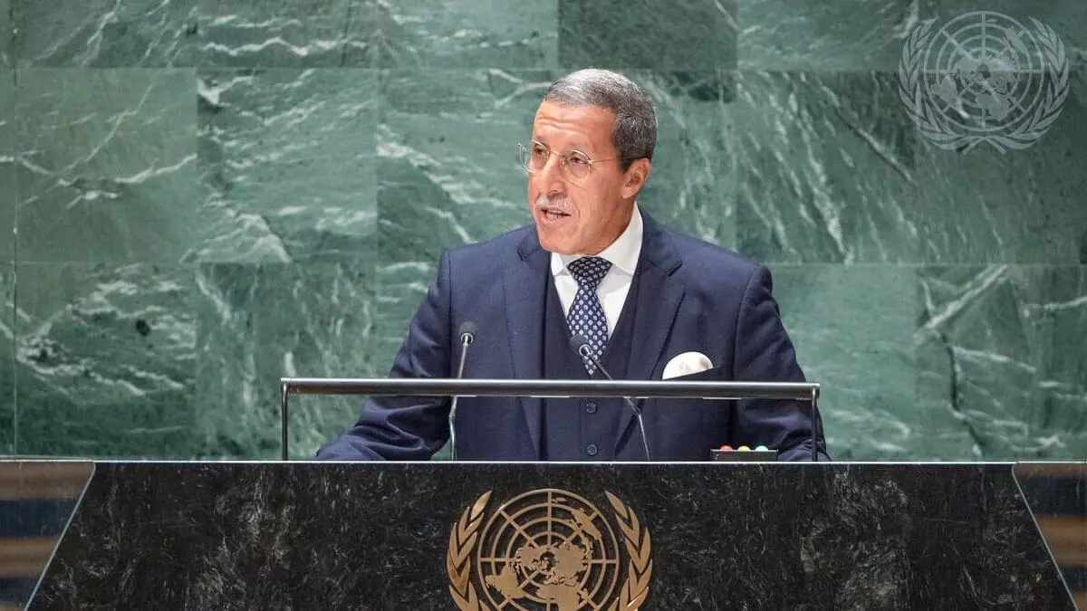 Omar Hilale, representante Permanente de Marruecos ante las Naciones Unidas - PHOTO/ UN Photo/Cia Pak