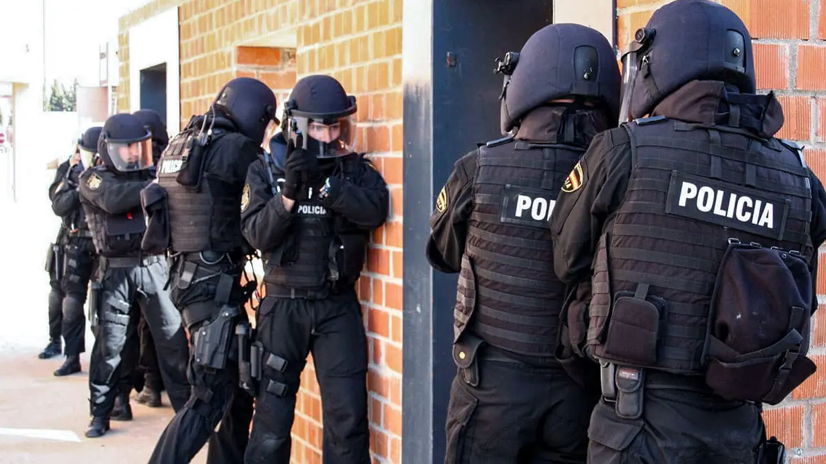 Miembros del GEO de la Policía Nacional Española - PHOTO/POLICIA NACIONAL