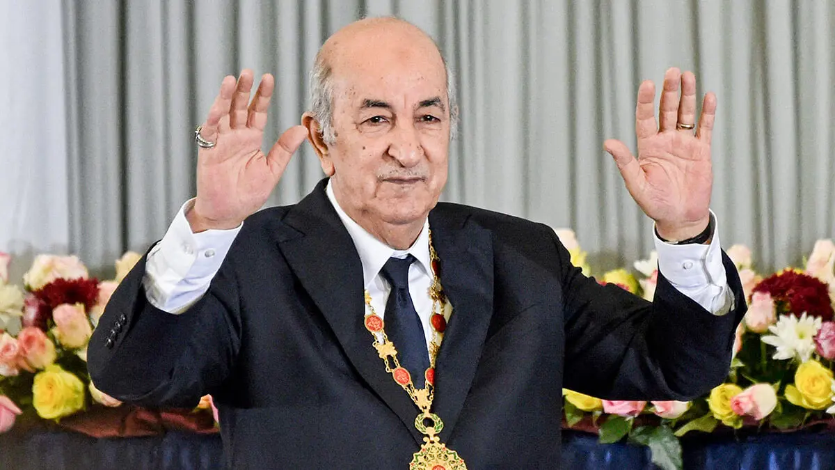 El presidente argelino Abdelmadjid Tebboune - AFP/RYAD KRAMDI