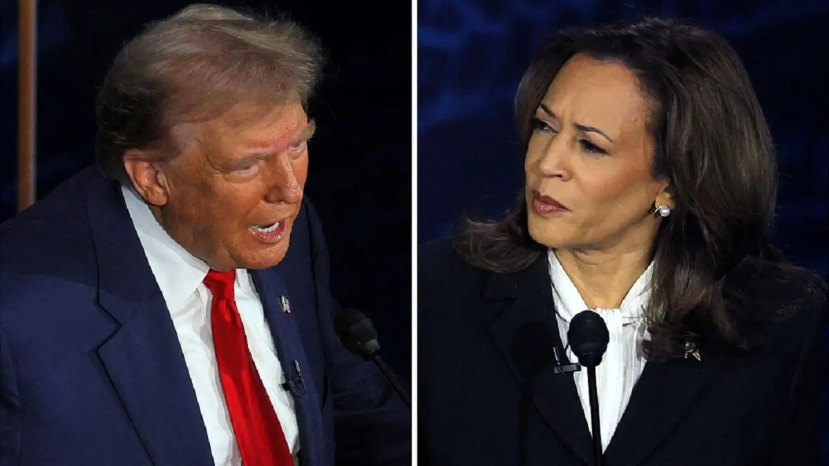 Debate entre Donald Trump y Kamala Harris - PHOTO/REUTERS/BRIAN SNYDER