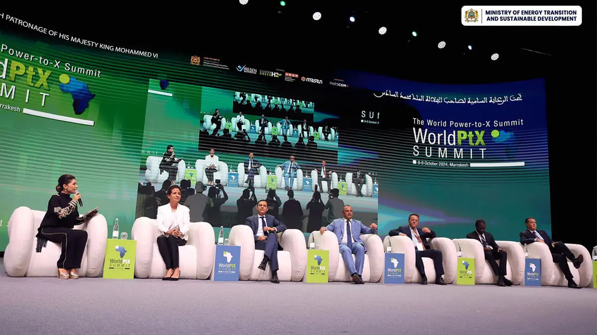 Cumbre Mundial Power-to-X en Marrakech - PHOTO/@MTEDDMAROC