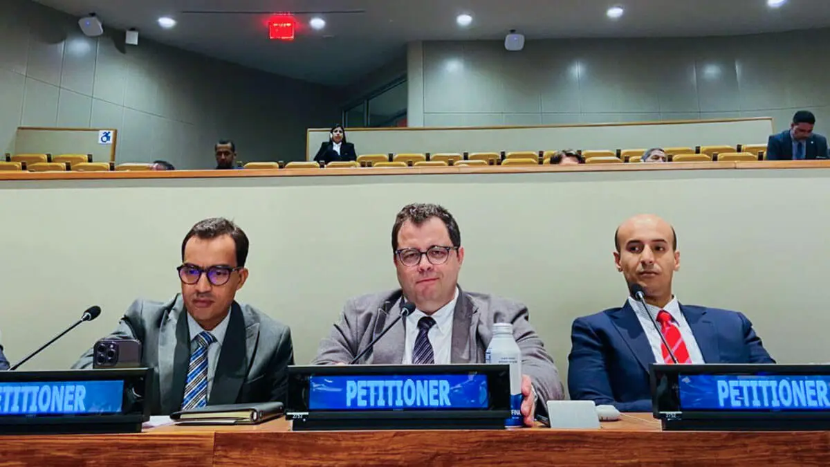 Ignacio Ortiz ante la ONU