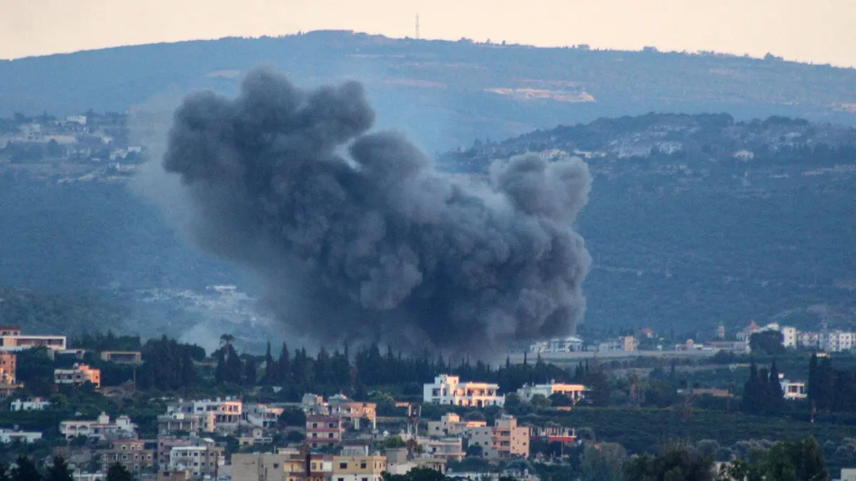 El Líbano instó a la ONU el 11 de octubre a exigir un alto el fuego inmediato entre Israel y Hezbolá - AFP/ KAWNAT HAJU 