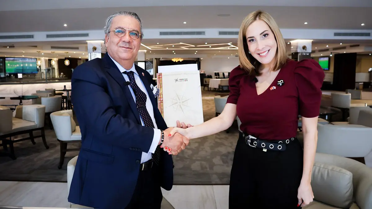 El acuerdo fue firmado por Marisol Guizado, directora general de Panamá en Positivo, y Omar El alaoui El Balrhiti, presidente de la asociación Nord Sud Action