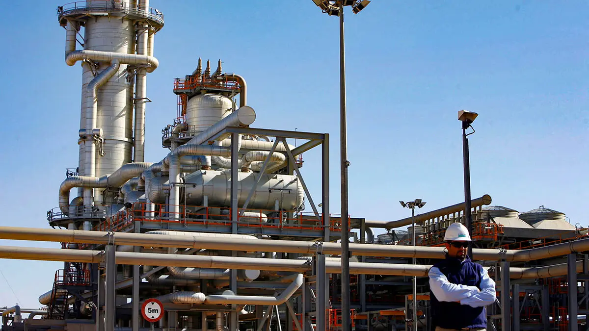 Planta de tratamiento de gas de Krechba, a unos 1200 km (746 millas) al sur de Argel - REUTERS/ZOHRA BENSEMRA