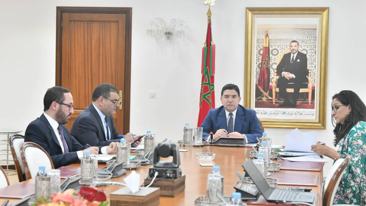 El ministro de Asuntos Exteriores de Marruecos, Nasser Bourita - PHOTO/FILE